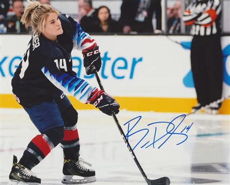 BRIANNA DECKER SIGNED TEAM USA OLYMPIC HOCKEY 8X10 PHOTO 3 | Autographia