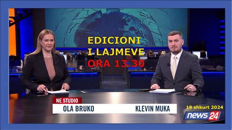 Shkurt Edicioni I Lajmeve Ne News Ne Studio Ola Bruko