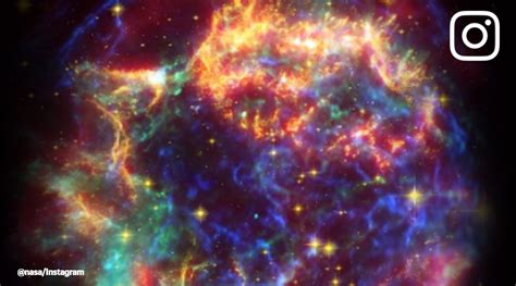 NASA publishes stunning photos of 300-year-old supernova remnant ...