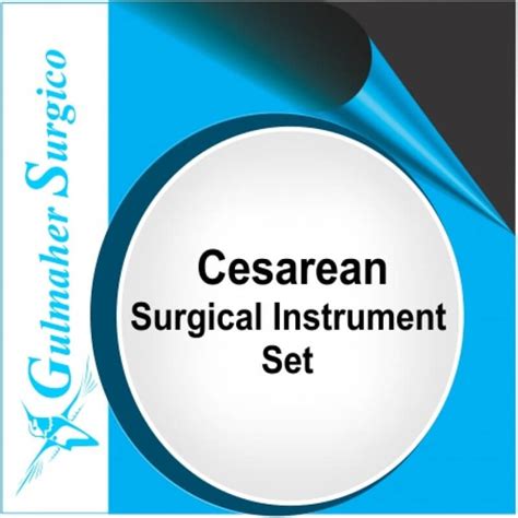 Cesarean Section Surgical Instrument Set C Section Tools