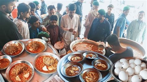 Bao Saleem Mutton Chanay Lahore Subha Ka Nashta Best Lahori Naan