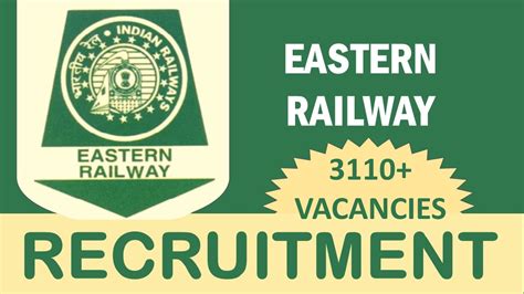 Eastern Railway Recruitment 2023 Notification Out For 3110 Vacancies