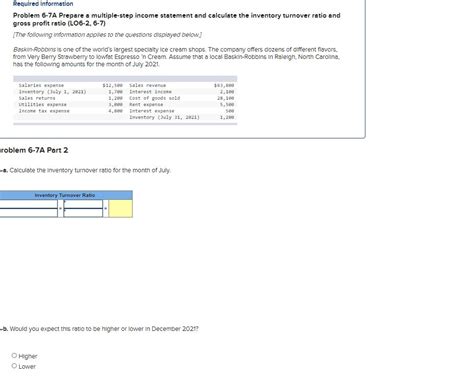 Solved Required Information Problem 6 7A Prepare A Chegg