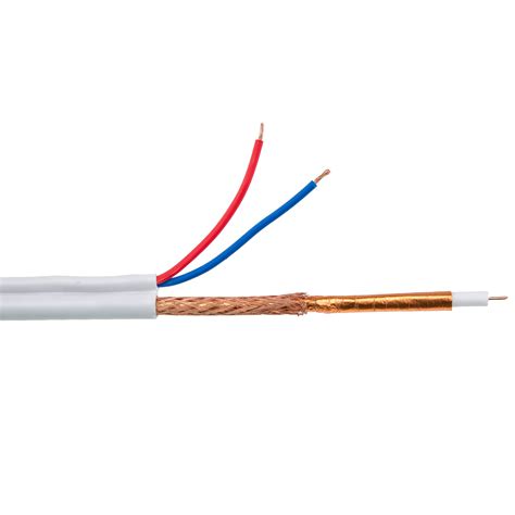Коаксиальный кабель с питанием CCTV GV-01-R-RG-59 0.81CU60+2CCA0,5