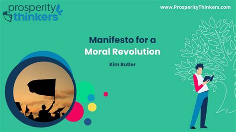 Manifesto For A Moral Revolution Youtube