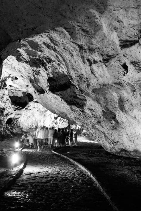 Scene From The Bulgarian Cave Magura Stock Photo Image Of Cultural