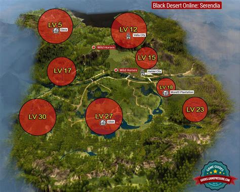 Map Serendia The Basics Black Desert Online Game Guide