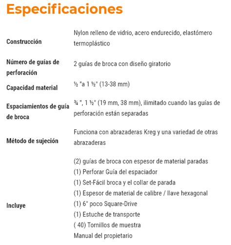 Grupo Ferretero CHC Plantilla portátil para crear juntas de orificio