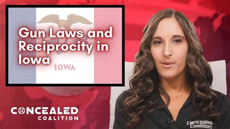 2022 Gun Laws And Concealed Carry Reciprocity In Iowa Youtube