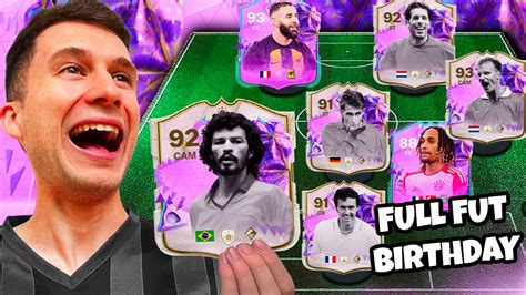 MONTEI UM TIME FULL FUT BIRTHDAY E JOGUEI A WL EA FC 24 ULTIMATE