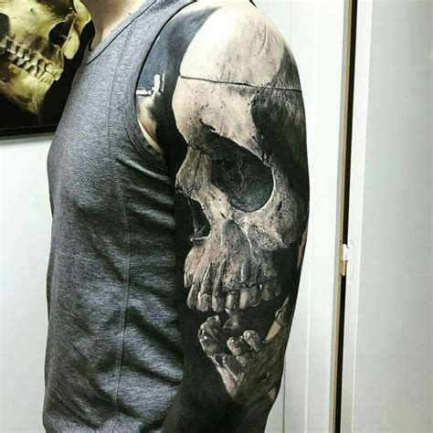 65 Incredible Skull Tattoos To Make Your Skin A Living Canvas Inspirationfeed