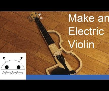 Make an Electric Violin : 12 Steps (with Pictures) - Instructables