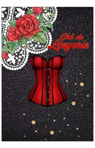 Painel Festa Vertical X Ch De Lingerie Vermelho Parcelamento Sem Juros