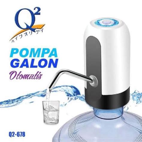 Jual Pompa Galon Elektrik Water Pump Otomatis USB Charger Pompa Galon