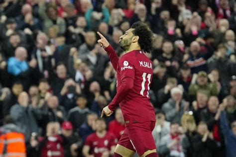 فيديو محمد صلاح يسجل هدف ليفربول الأول أمام برينتفورد ويحقق 5 أرقام