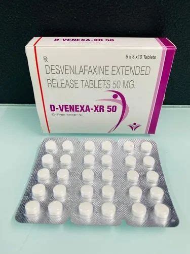 Desvenlafaxine Extended Release Tablets 50 Mg At Rs 143stripe