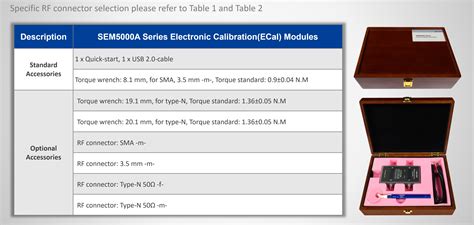 Siglent Sem5000a Series 2 4 Port Electronic Calibration Kit