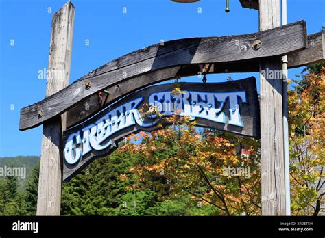 Creek Street, Ketchikan, Alaska, USA Stock Photo - Alamy