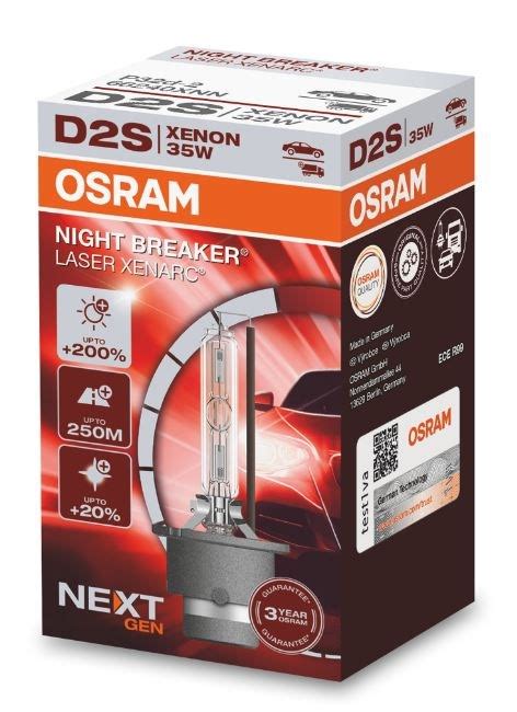 Osram Night Breaker Laser Next Gen D2S +200% lysstyrke