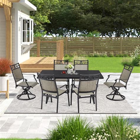 Amazon Ulax Furniture Outdoor Dining Set Pieces Outdoor All