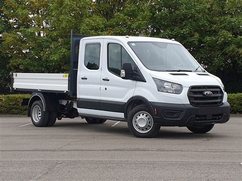 New 2022 Ford Transit 350 L3 Dcab Tipper 130ps 20 Euro 6 Leader Drw