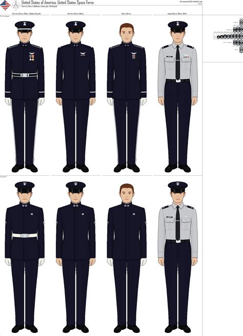 (US-AU) US Space Force Uniform Concepts by etccommand on DeviantArt