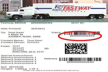 Fastway Tracking - Online Fastway Worldwide Track & Trace Status