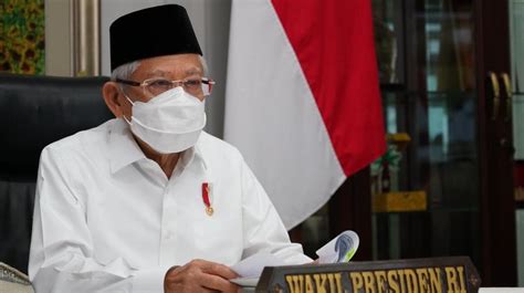 Pernyataan Ma Ruf Amin Soal Wafatnya Ulama Dikecam Jubir Klarifikasi