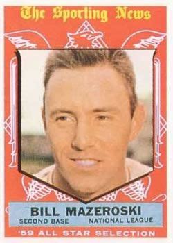 Topps Bill Mazeroski Trading Card Database Trading Card