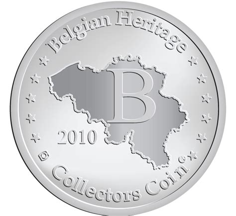 MT08640 Belgian Heritage 2010 Zilver National Tokens