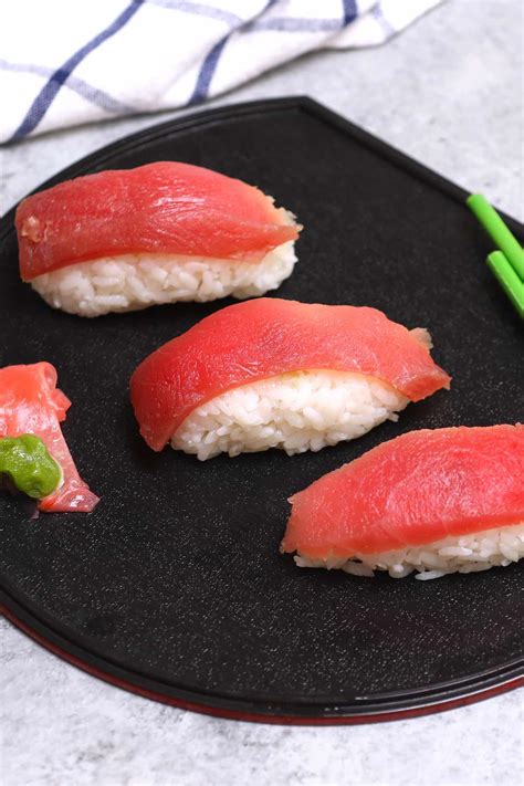 Tuna Nigiri How To Make Tuna Sushi