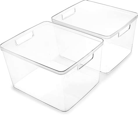 Buy Bino Plastic Storage Bins Large 2 Pack The Lucid Collection