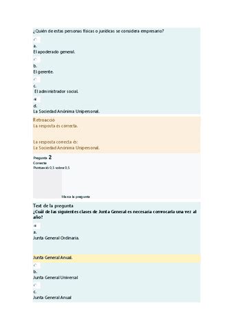 Examen Derecho Mercantil Pdf