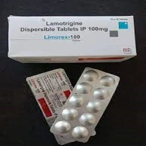 Lamotrigine Dispersible Tablet 100 Mg At Rs 2300stripe In Palghar Id 2852854300091