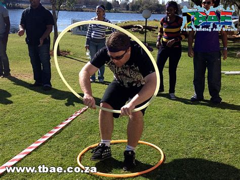 Hula Hoop Race Team Building Exercise