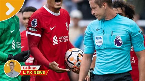 Virgil Van Dijk Charged By Fa After Furious Foul Mouthed Reaction To