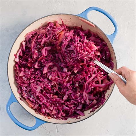 Braised Red Cabbage With Onions And Apple • My Pocket Kitchen