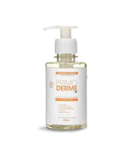 Sabonete Pos Cirurgia - Sabonete Liquido Corporal PrimoDerme 200 ml - Pós Cirúrgica
