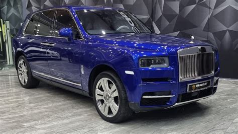 Rolls-Royce Cullinan - Dark Blue Wrap | WrapStyle