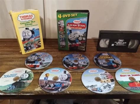 THOMAS AND FRIENDS DVD/Vhs Lot Thomas The Tank Engine Train Percy EUR ...