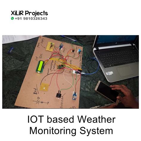 Circuit Diagram Of Weather Monitoring System Using Iot Iot W