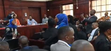 Obeid Lutale’s Daughter Disrupts Court Over Father’s Incarceration ...