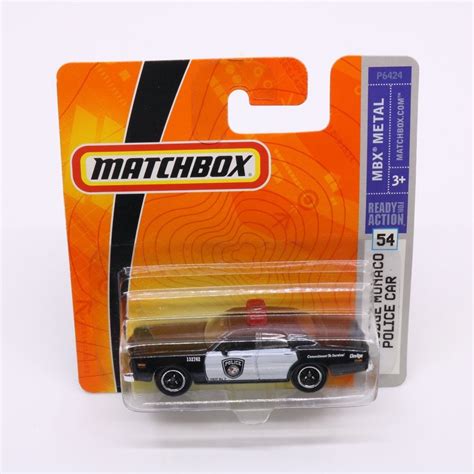 Matchbox 54 78 Dodge Monaco Police Car Vaterahu