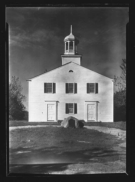 Walker Evans Church With Octagonal Belltower Wellfleet