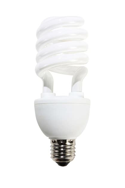 Premium Photo Compact Fluorescent Lightbulb