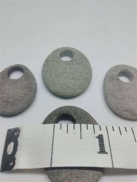 Pre Drilled Stones Drilled Stones Rock Craft Pendant Rock Etsy