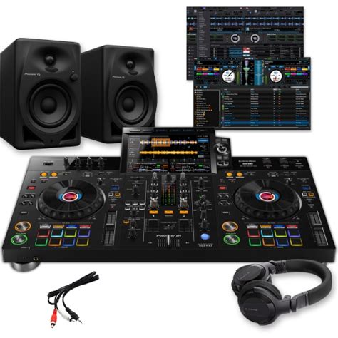 Pioneer XDJ RX3 White DM 50 Headphones Package Deal The Disc DJ Store