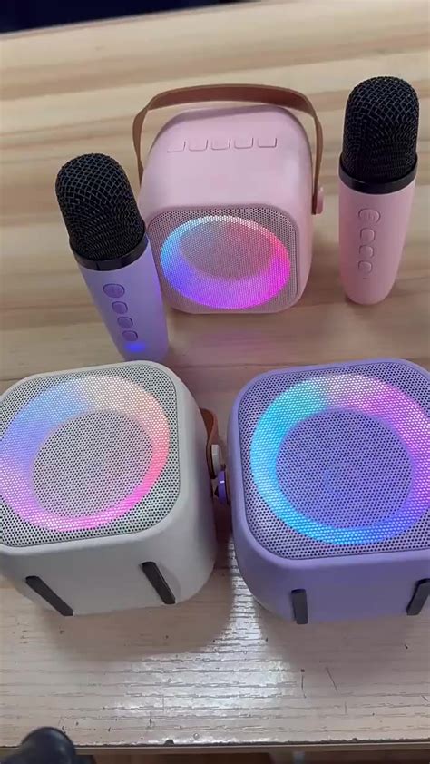 Portable Mini Bt Speaker With Microphone Wireless Subwoofer Dual Audio