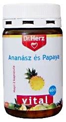 Dr Herz Anan Sz Papaya Enzim Kapszula Db