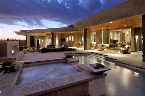 Desert Contemporary Southwestern Exterior Phoenix By Soloway